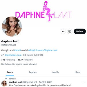 Daphne Laat Twitter, Top Premium Porn Sites